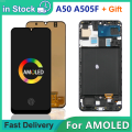 Uonevic LCDDS A500 SM-A for Samsung A56.4 for 505FN/5 LCD Display Portable Touch Screen Digitizer with Frame Samsung A50. 