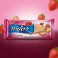 Dynas Cream Filled Wafer Biscuit 100g | Strawberry, Chocolate, Vanilla,Orange & Pineapple Flavours | Crispy Layered Wafers Snack. 