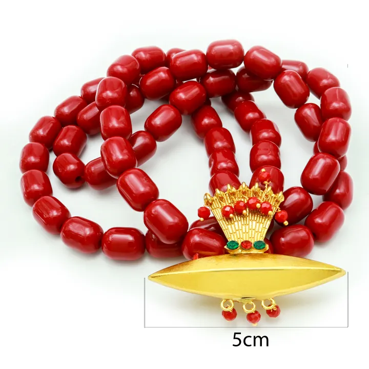 Traditional%20Gold%20Plated%20Panchadhatu%20Taayou%20With%20Mala%20For%20Women%20-%20Image%203