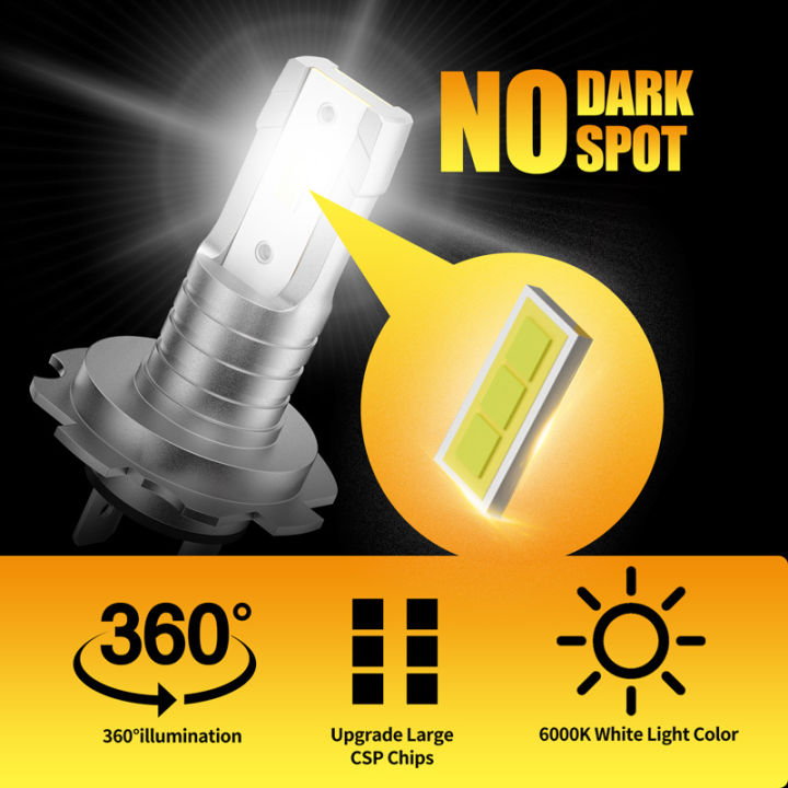 Light%203570%20Plug%206500K%20Bulb%20Car%20100W15000LMH72PCSAILEOLED%20LEDH7%20Headlight%20Super%20Bright%20Fanless%20CSP%20Chip%20LED%20-%20Image%203