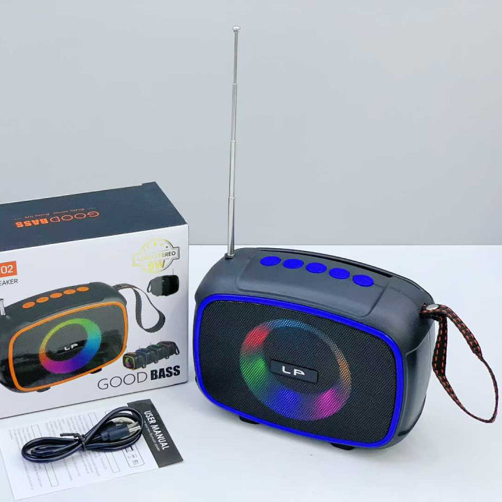 LP%20V102%20Portable%20Wireless%20Bluetooth%20/%20FM%20Speaker%20%E2%80%93%20Good%20Bass,%20RGB%20Light,%20USB/TF/AUX%20-%20Image%204