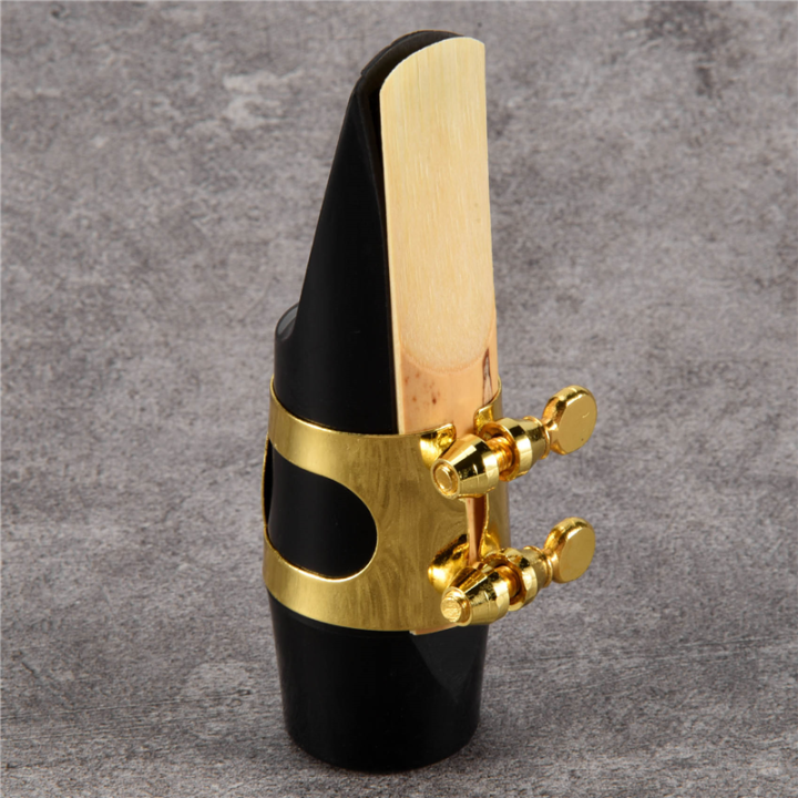 Alto%20Sax%20Saxophone%20Mouthpiece%20Plastic%20with%20Cap%20Metal%20Buckle%20Reed%20Mouthpiece%20Patches%20Pads%20Cushions%20-%20Image%204