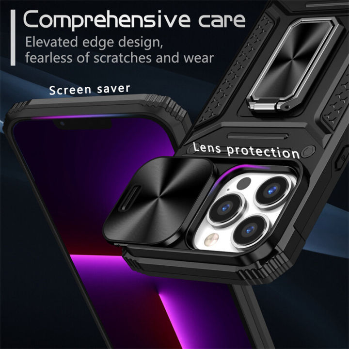Case%20for%20iPhone%2013%20Pro%20Max%20with%20Camera%20Cover%20and%20Kickstand%EF%BC%8CBuilt-in%20360%C2%B0%20Rotate%20Ring%20Stand%20Magnetic%20Full%20Body%20Shockproof%20Bumper%20Protective%20Phone%20Cover%20Case%20-%20Image%204
