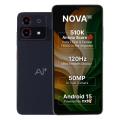 AI+ Nova 5G Android 15 Phone | 8GB RAM, 128GB ROM | 120Hz FHD+ Screen | 50MP Rear Camera | 5G Dual SIM Smartphone. 