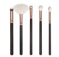 15 Wooden handle Makeup Brushes Natural hair Makeup brush set with Bag. 