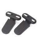 1 Pair Lightweight Quick Release Bike Rear Pedals Aluminium Alloy Non-Slip Bike Pegs Universal Foldable Ebike Pegs for Electric Bicycle. 