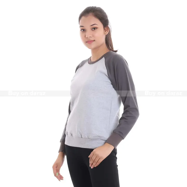 J.Fisher%20Cotton%20Fleece%20Baseball%20Sweatshirt%20For%20Women%20(V2)%20-%20Image%203