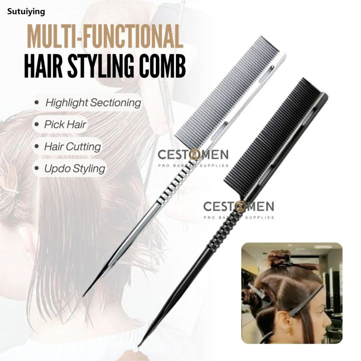 Sutuiying%20New%20Aluminium%20Rat%20Tail%20Combs%20Spirial%20Handle%20Heat%20Resistant%20Women%20Luxury%20Smooth%20Hair%20Comb%20Multi%20Functonal%20Barber%20Styling%20Tools%20For%20Men%20-%20Image%202