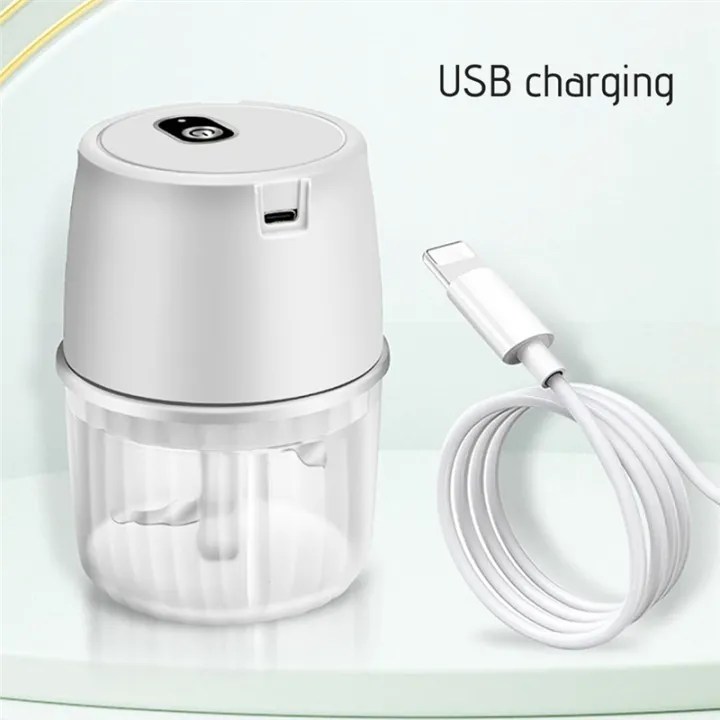 USB%20Electric%20Garlic%20Chopper%20250ML%20Wireless%20Food%20Chopper,%20Green%20-%20Image%207