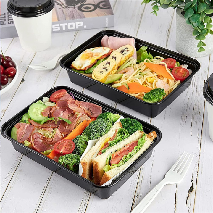 50-Pack%20Food%20Storage%20Lunch%20Box%20Plastic%20Bento%20Boxes%20Reusable%20To-Go%20Food%20Containers%20-%20Image%203