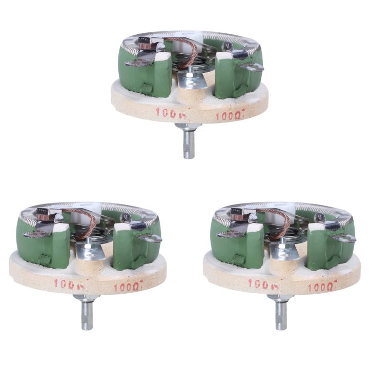 Diheohg 100 W 100 Ohm Keramik-Rheostat – Drehwiderstand, Für Dimmer & Motoren