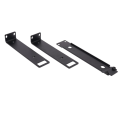 Rackmount Rack Metal Frame for Wireless Microphone System Black. 