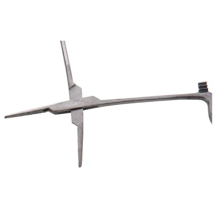 NAMUNY%202X%20New%205%20inch%20Fishing%20Stainless%20Steel%20Straight%20Hemostat%20Forceps%20Locking%20Clamps%20-%20Image%203