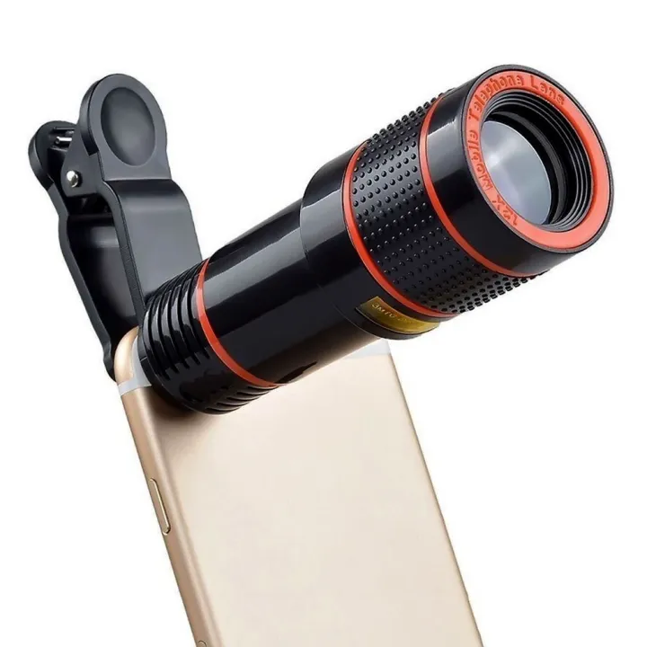 Phone%20Camera%20HD%20Lens%20Universal%20Clip-on%2012X%20Zoom%20Cell%20Phone%20Telescope%20Lens%20-%20Image%204