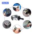 105 Degree Elbow Set Holder Adjustable Turning Nozzles For Screwdriver Hand Tools Magnetic Bit Socket Power Drill. 