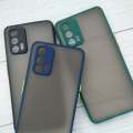 Realme X7 Max (5G)/  Realme GT Back Smoke cover Translucent Shock Proof Smooth Rubberized Matte Hard Back Case. 