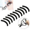 4Pcs Women's Fashion Refill Eyelash Curler Rubber Elastic Replacement Pad Silicone Gel Clip Pads Eye Makeup Tools. 