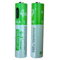 GOOP 1700mWh USB C Rechargeable AAA Battery 1 Pair - 1.5V High Capacity - 1200 Cycles Lithium Battery with Dual Charging Cable. 