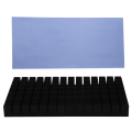 OUMERY 3X DIY Aluminum Radiator for RTX 3080 3090 Graphics Card Backside VRAM, MOD GPU Backplate 150X90X15mm. 