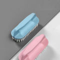Scrubbing Brush Hard Bristled Laundry Clothes Shoes Scrubbing Brush Portable Plastic Hand Cleaning Brush Kitchen Bathroom. 
