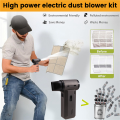 Handheld Fan 130000RPM Infinitely Adjustable Speed Hair Dryer Vacuum Cleaner Air Dust Blower Brushless Motor. 
