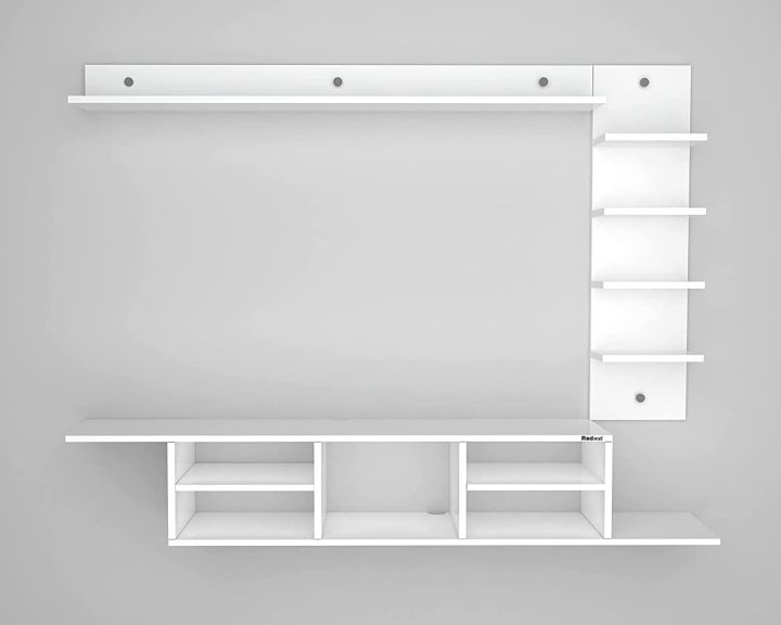 KAMAKHYA%20DECOR%20TV%20Entertainment%20Unit,%20TV%20Cabinet%20with%20Wall%20Shelves,%20Wall%20Mounted%20TV%20Unit,%20TV%20Cabinet%20with%20Shelf%20(White)%20-%20Ideal%20for%20Up%20To%2052"%20-%20Image%205