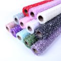 RHS Online 50cm x 360cm Snow Point Gauze Mesh Bouquet Wrapping Paper Craft Journaling Decor Packaging Paper DIY Wedding Party Florists Wrap Flowers. 