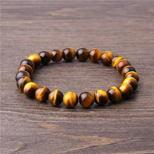 8%20MM%20Tiger%20Eye%20Unisex%20Bracelet%20-%20Image%202