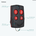 WeihonghunfeiSales promotion Universal Remote Control Copy Duplicator Automatic Cloning 433/868MHz Multifrequency Remote Control for Garage Gate Door Affordable. 