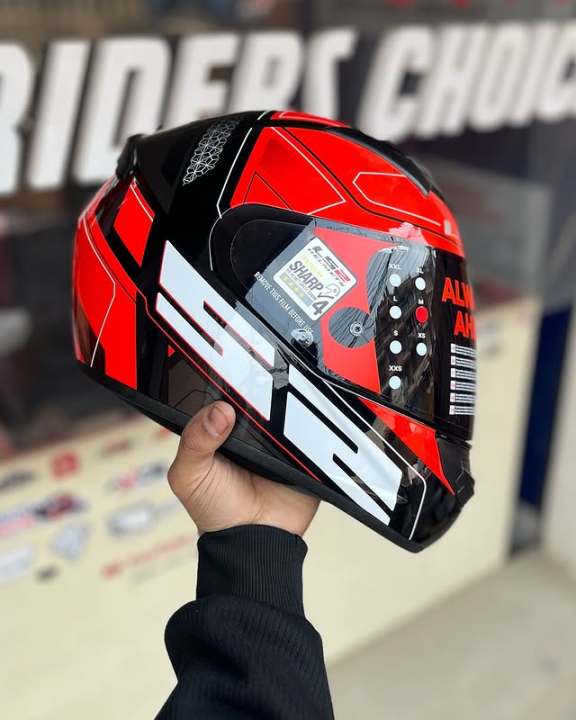 LS2 FF352 Rookie Ultra Red Full Face Motorcycle Helmet