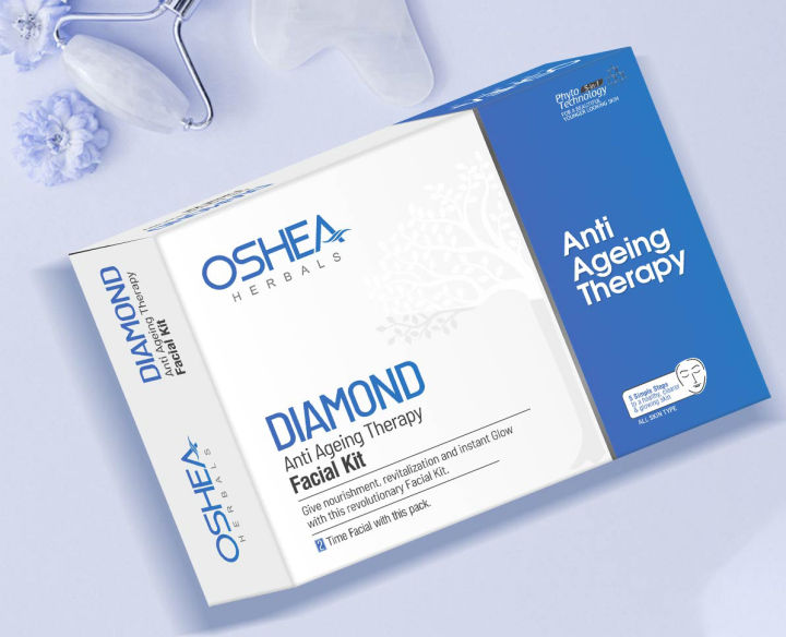 Oshea Herbals Diamond Facial Kit (200gm+9ml)