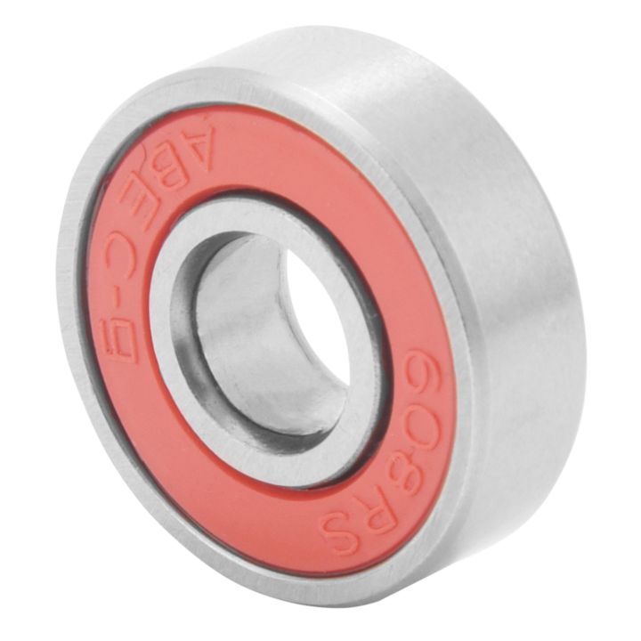 50Pcs ABEC-9 608 Skate Wheel Bearing Red 8X22X7mm Wheel Bearing