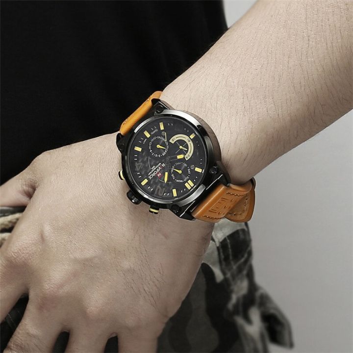 NAVIFORCE%20NF9068%20Chronograph%20Watch%20With%20Mesh%20Stainless%20Strap%20-%20Black%20-%20Image%205