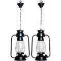 Hanging Lantern  With  Light Free Bulb. 