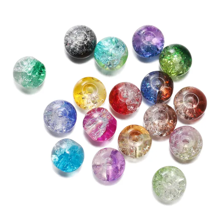 St.kunkka%2050pcs%208mm%20Two-color%20Popping%20Glass%20Beads%20Colored%20Round%20Perforated%20Beads%20For%20DIY%20Bracelets%20Necklaces%20Jewelry%20Accessories%20Making%20-%20Image%205