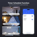 No Neutral Required Tuyasmart 2 Gang Mini Switch Module. 