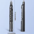 Lightweight Telescopic Stick Red Laser Presentation Clicker Touch Screen Writing 5 Level Adjustable 2.4GHz Wireless PPT Remote Volume Control LCD Screen Projector Laser Pointer Slide Control. 