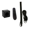 Media Boom Mic Reporting Microphone For Mobile Phones With Mic Flag Station Logo | Unidirectional Boom Mic For Journalist/ Youtubers Reporting.. 