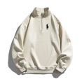 Polo Half Zip Chain Sweatshirt For Men. 