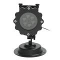 12 Patterns 4W Outdoor LED Projector Stage Light Waterproof Lawn Garden Landscape Christmas Decor. 