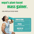 Jiri Nutrition Mass Gainer (Plant-based) 1kg - Vanilla Flavor. 