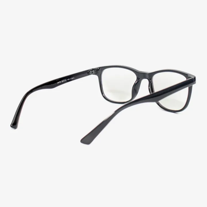 Transparent%20Black%20Round%20Frame%20Glasses%20For%20Unisex%20-%20Image%204