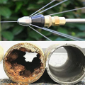 2PCS Sewer Cleaning Tool High-Pressure Nozzle Stainless Sewer Jetter Nozzle Sewer Jetter Kit for Pressure Washer 1/4In. 
