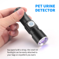 395Nm UV Light Flashlight Blacklight USB Rechargeable LED Flashlight Waterproof Inspection Pet Urine Torch Lamp. 