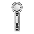 Powerful Turbo Fan Semiconductor Refrigeration High-speed Electric Fan Rechargeable LED Digital Display Portable Handheld Fan 100 Wind Speeds Low Noise Outdoor Small Fan For Travel Camping. 