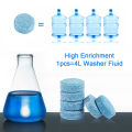 10 Pcs Car Window Cleaner Car Windshield Glass Cleaner Solid Tablets Car Wiper Accessories Effervescent Tablet. 