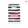 50Pcs 9*15cm Jewelry Gift Plastic Bags Earrings Hair Cards Boutique Shopping Candy Gift Packaging Bag With Handles Netiie. 