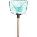 Fishing Net With Wooden Handle Large For Aquarium And Pond By Crown Aquatics. 