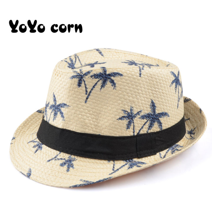 New%20goodsgrassWork%204%20color%20knitted%20sun%20hat%20children's%20RN%20summer%20grass%20YOYOCO%20beach%20sun%20hat%20Trilby%20panama%20hat%20boys%20girls%20children's%20hands%20-%20Image%207