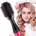 3 In 1 One Step Hair Dryer And Styler Hot Air Brush Hair Straightener Comb Curling Rotating Rollers Hair Brush With Blower Hair Styling Tools. 